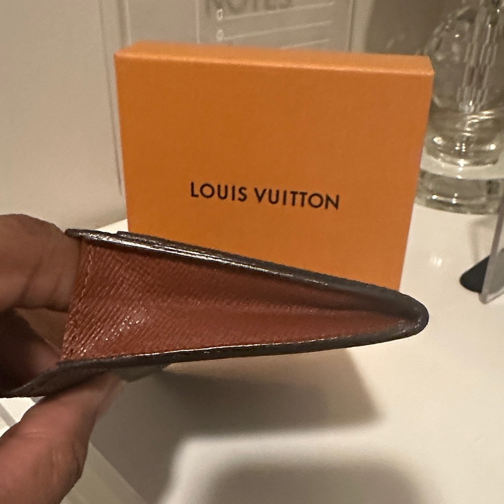 Louis Vuitton Dark Brown Monogram Wallet - Picture 9 of 12